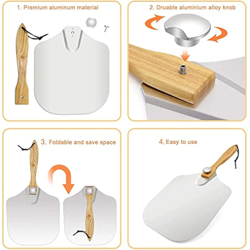 DAPHYLA Aluminum Pizza Making Tools